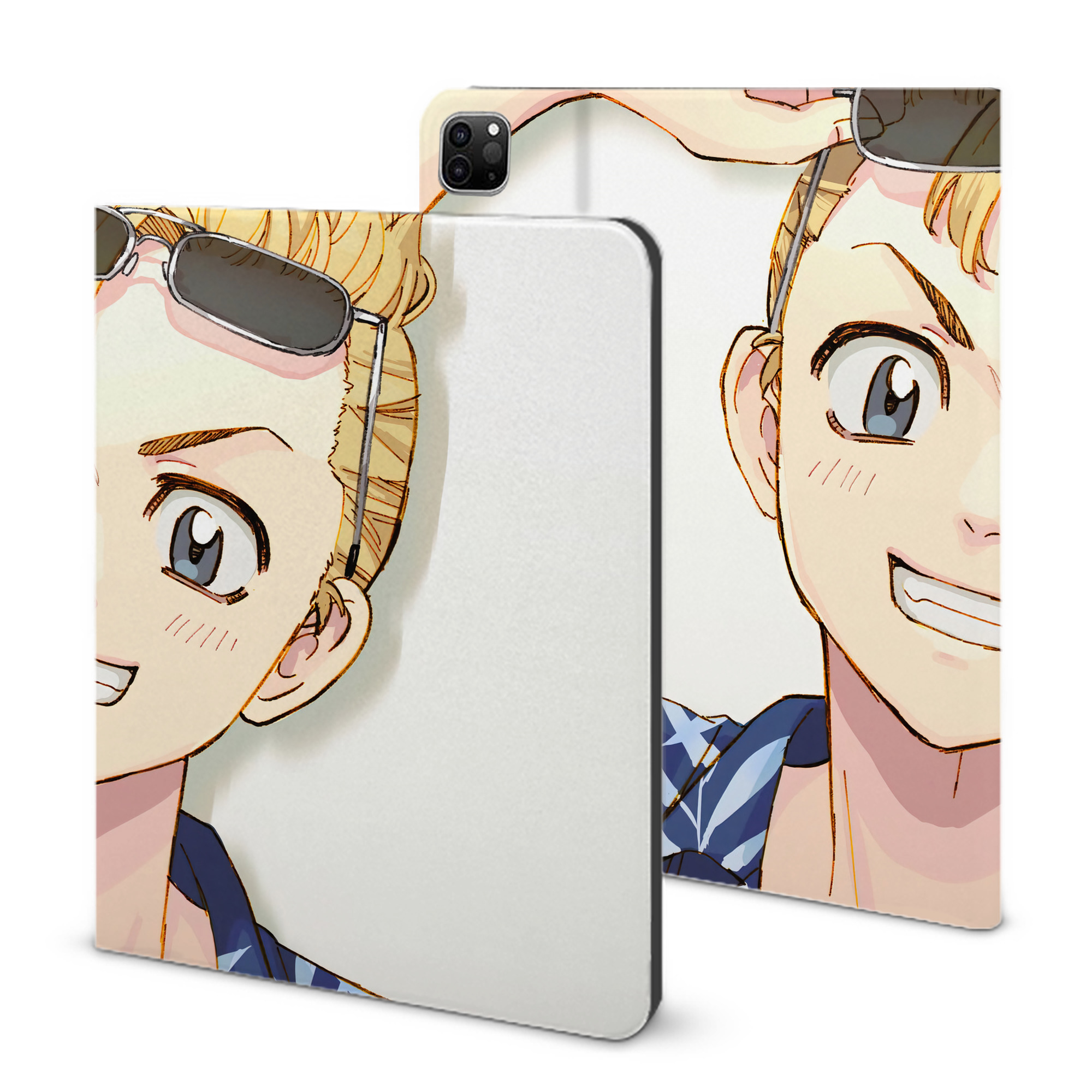 （画像用） 東京リベンジャーズ Tokyo Revengers IPad ケース ブック型 PUレザー TPU 耐衝撃 軽量 薄型 ペン収納なし 全面保護 IPad 各モデル対応